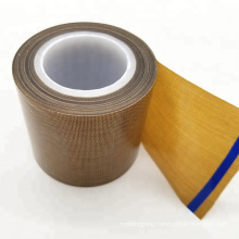 high temperature resistance PTFE coated industrial thread seal tape for sealing machine heat strip adhesion prevention